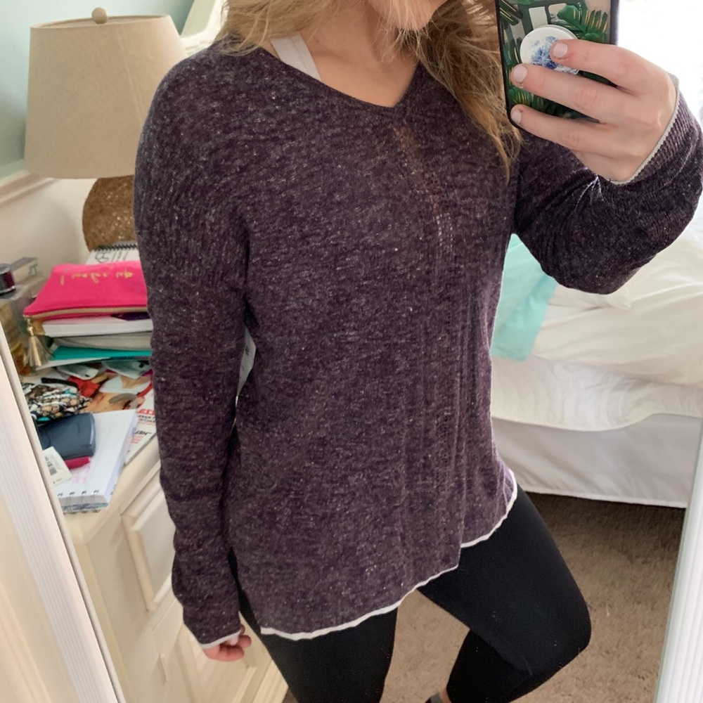 SAMPLE Fall2016- RARE ED Purple Knit Sweater